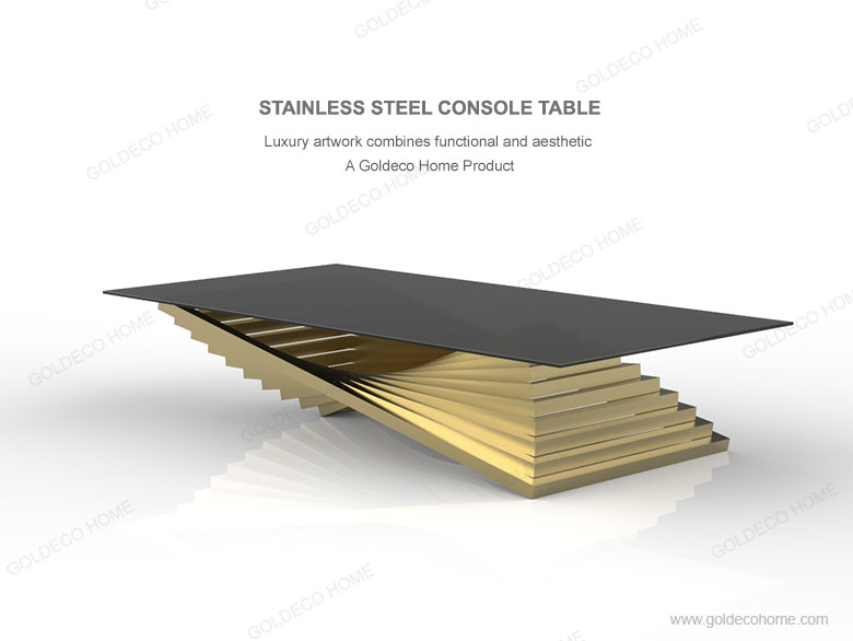 Stainless Steel Hall Table -3